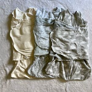 Set of 3 Halo Sleep-sack Swaddles